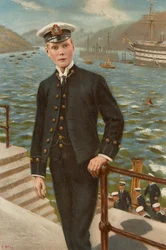 Edward, Prinz von Wales als Marinekadett
