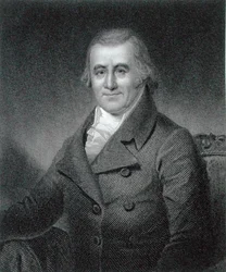 Caspar Wistar (1761-1818) graviert von William G. Jackman (fl.c.1841-60) (Gravur)