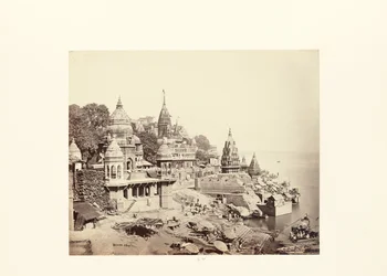 Benares; Der Brennende Ghat