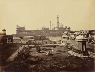 Delhi; Die Jumma Musjid, vom Norden