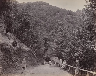 Shimla. The Mall oder Hauptstraße