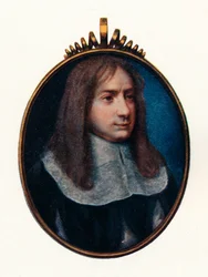 Ludowich Muggleton, Gründer der Sekte der Muggletonianer, um 1652