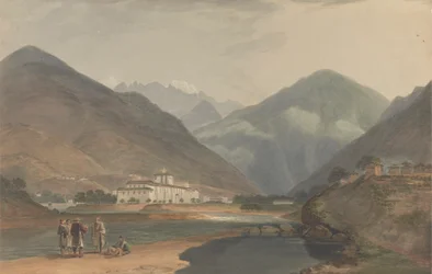 Die ehemalige Winterhauptstadt von Bhutan in Punakha Dzong