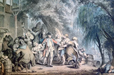 Der Werbesergeant, 18. Jahrhundert
