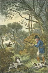 Schnepfenjagd, 1819