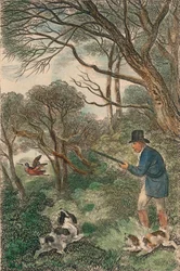 Schnepfenjagd, 1819
