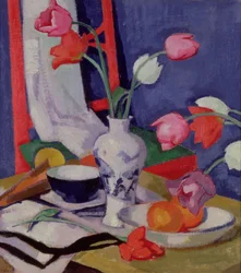 Tulpen und Früchte, ca. 1919