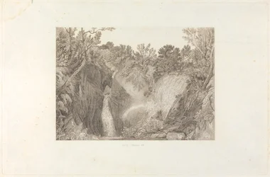 Weathercote-Höhle halb mit Wasser gefüllt