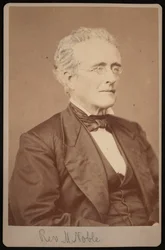 Porträt von Rev. Mason Noble 1809-1881, zwischen 1876 und 1880
