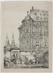 Schloss Martinsburg, Mainz, Deutschland, 1833