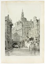 Hotel de Ville, Utrecht, aus Faksimiles von Skizzen aus Flandern und Deutschland