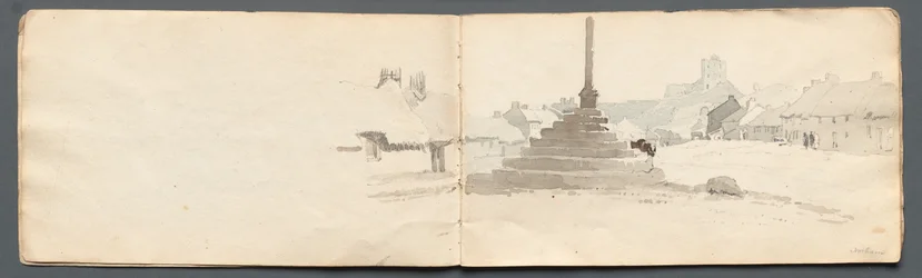 Skizzenbuch: Norham, 1814