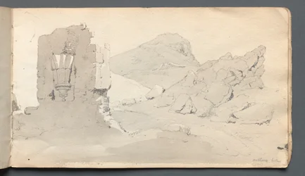 Skizzenbuch: "Ruine"