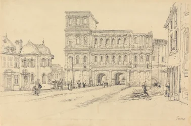 Die Porta Nigra, Trier