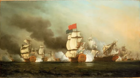 Lord Ansons Sieg vor Kap Finisterre, 3. Mai 1747