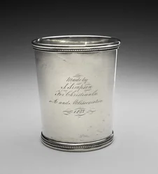 Becher, ca. 1857