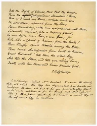 Hymne vor Sonnenaufgang im Tal von Chamouny, erstmals gedruckt 1802