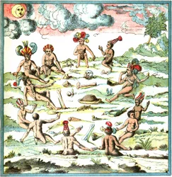 Champlain Westindische Inseln Tafel LIX - Bericht der Indianer