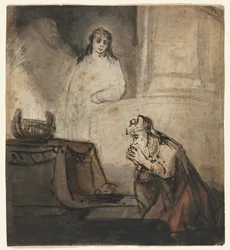 Engel erscheint Zacharias