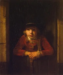 Junge schaut durch das Fenster, ca. 1647