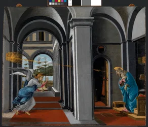 Die Verkündigung, ca. 1490