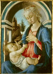 Die Jungfrau und das Kind (Gemälde von Sandro Botticelli)