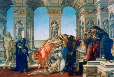 Verleumdung des Apelles, 1497-1498