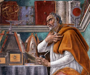 Detail von „Heiliger Augustinus“