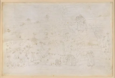 La Divina Commedia, Inferno XIX. Vergil und Dante im achten Kreis der Hölle (Malebolge), 3. Bolgia: Korrupte in kirchlichen Ämtern, Bestrafung der Simonisten