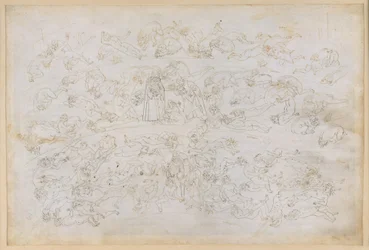 Die Göttliche Komödie, Inferno XXXIII. Neunter Kreis der Hölle (Cocytus), 3. Streifen: Bußbericht des Grafen Ugolino; Bestrafung der Verräter an Gastfreunden im Eis der Ptolemäa