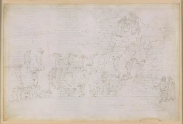 Die Göttliche Komödie, Inferno XX. Vergil und Dante im achten Kreis der Hölle (Malebolge), 4. Bolgia: Bestrafung der Zauberer und Wahrsager; Begegnung mit Manto