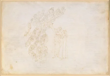 La Divina Commedia, Paradiso III. Erste Planetensphäre (Mondhimmel): Erscheinung der Seelen, die einst an der Erfüllung eines Gelübdes gehindert wurden; Gespräch Dantes mit Piccarda Donati