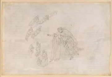 Die Göttliche Komödie, Paradiso IV. Erste Planetensphäre (Mondhimmel): Beatrice klärt Dante über den eigentlichen Sitz der Seligen auf