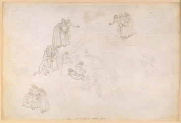 La Divina Commedia, Purgatorio VII. Vorpurgatorium, Mittelzone: Tal der säumigen Fürsten