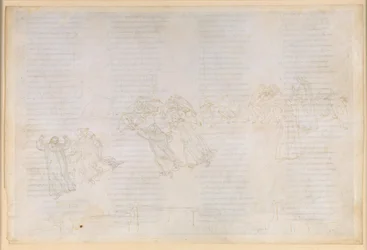 Die Göttliche Komödie, Purgatorio XIV. Zweiter Ring des Purgatoriums: Buße für Missgunst und Schadenfreude; Gespräch zwischen Guido del Duca und Rinieri da Calboli