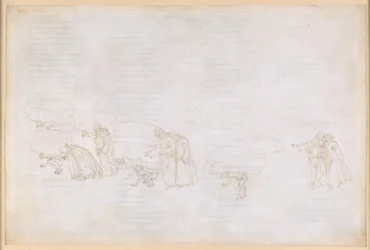 La Divina Commedia, Purgatorio XI. Erster Ring des Purgatoriums: Buße ruhmsüchtiger Ritter und Künstler