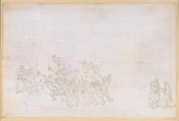 Die Göttliche Komödie, Purgatorio XVIII. Vierter Ring: Vergil legt Dante das Prinzip der Liebe und die Rolle des freien Willens dar; Buße der Trägen