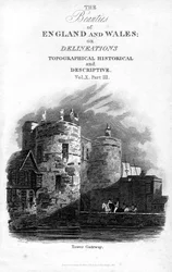 Tower Gateway, Tower of London, 1815