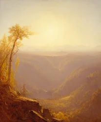 Eine Schlucht in den Bergen Kauterskill Clove, 1862