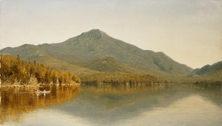 Mount Whiteface vom Lake Placid in den Adirondacks, 1863