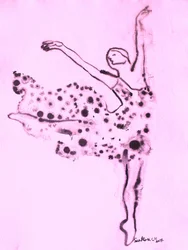 Ätherischer Balletttanz