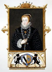 Porträt von Frances Sidney (gest. ca. 1589), Gräfin von Sussex aus 