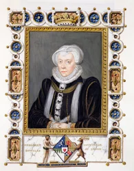 Porträt von Margaret Douglas (1515-78), Gräfin von Lennox, aus 