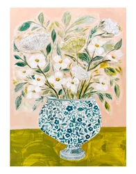 11x14 Blush-Blüten