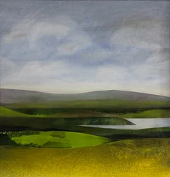 Wässrige Somerset Landschaft