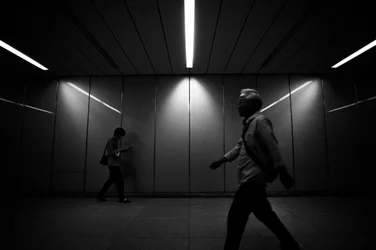 Stadt U-Bahn Licht