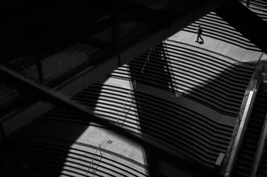 Geometrischer Schattenspaziergang