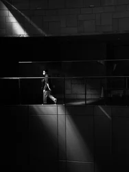 Durch das Licht gehen