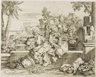 Ruhe auf der Flucht nach Ägypten