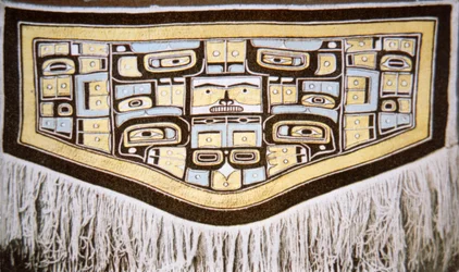 Chilkat-Decke, Tlingit-Stamm